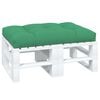 vidaXL Cuscino per Pallet Verde 120x80x12 cm in Tessuto