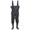 vidaXL Wader con Stivali e Cintura Nero Taglia 43
