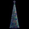 vidaXL Albero di Natale a LED 475 LED Colorato 247 cm