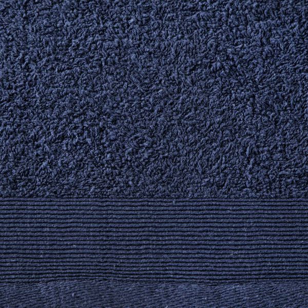 vidaXL Asciugamani 2 pz in Cotone 450 gsm 50x100 cm Blu Marino