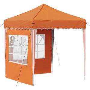 vidaXL Tenda per feste a pop-up 195 x 195 x 245 cm Arancione