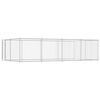 vidaXL Canile da Esterno 7,6x3,8x1,9 m