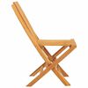 vidaXL Sedie da Giardino Pieghevoli 8pz 47x47x89cm Legno Massello Teak