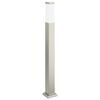 vidaXL Lampada a paletto 80 cm in Acciaio Inox IP44