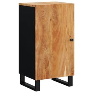 vidaXL Credenza con Anta 40x31x75 cm in Legno Massello di Acacia