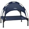 vidaXL Letto per Cani 71 x 64 x 71 cm Acciaio Blu navy