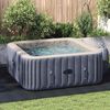 vidaXL Telo Piscina Grigio Chiaro 300x220 cm Geotessile Poliestere