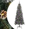vidaXL Albero di Natale artificiale Verde 180 cm