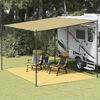 vidaXL Tappeto da Tenda 300x400 cm Beige