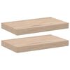 vidaXL Mensole Pensili 2 pz 40x23,5x4 cm in Truciolato