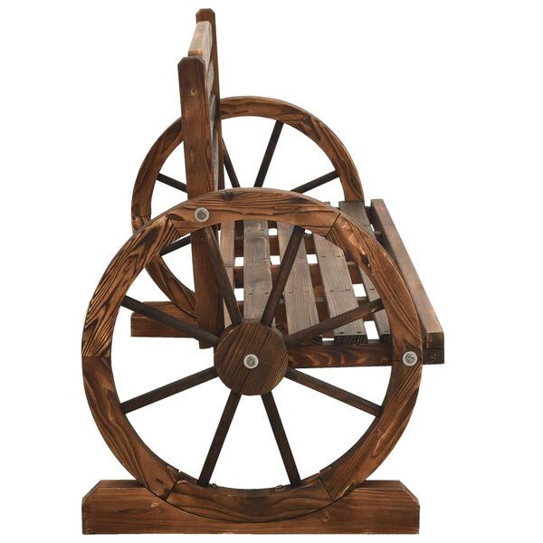 vidaXL Panchina da Giardino 142 cm in Legno Massello di Abete