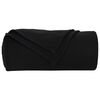 vidaXL Coperta Nero 240 x 220 cm Panno
