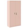 vidaXL Armadio Rosa 90 x 40 x 180 cm Acciaio