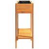 vidaXL Fioriera Rialzata da Giardino 90x30x75 cm Legno Massello Acacia
