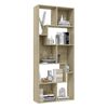 vidaXL Libreria Rovere Sonoma 67x24x161 cm in Legno Multistrato