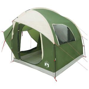 vidaXL Tenda da auto Verde 239 x 210 x 210 cm Poliestere e Acciaio