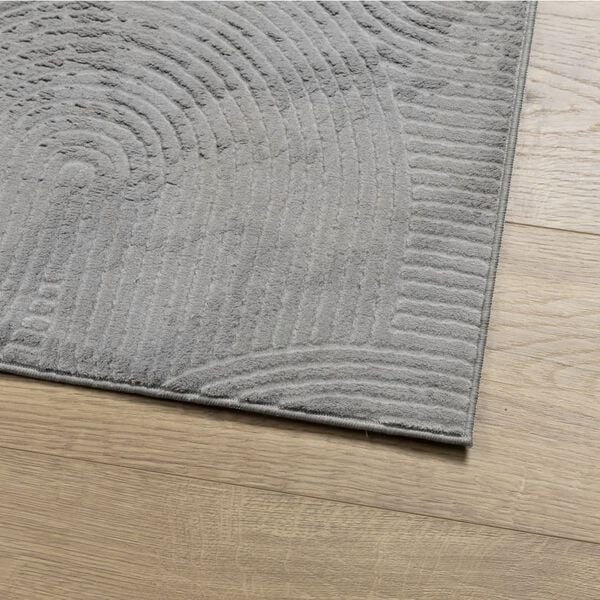vidaXL Tappeto IZA a Pelo Corto Aspetto Scandinavo Grigio 120x170 cm