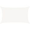vidaXL Vela Parasole 160 g/m&sup2; Bianca 5x8 m in HDPE