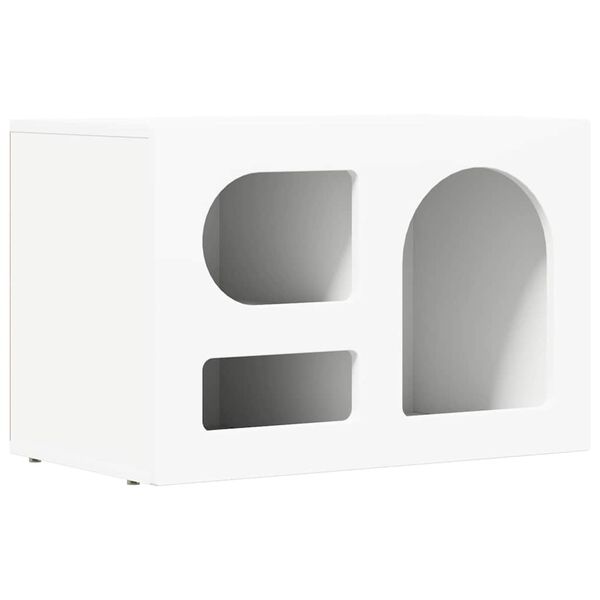 vidaXL Mobile TV Bianco 60 x 35 x 40 cm Legno multistrato