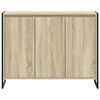 vidaXL Mobile laterale Sonoma 96,5 x 30 x 75 cm Legno multistrato