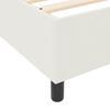 vidaXL Struttura letto piattaforma Crema 140 x 200 cm Tessuto in Cords