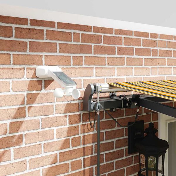 vidaXL Tessuto per Tenda con Multicolore 500 &times; 300 cm Poliestere