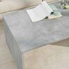 vidaXL Tavolino da salotto Grigio cemento 95 x 50 x 34 cm
