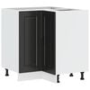 vidaXL Base ad Angolo Cucina Porto Nero in Legno Multistrato