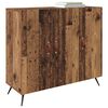vidaXL Credenza Legno vecchio 89,5 x 34 x 80 cm Legno multistrato