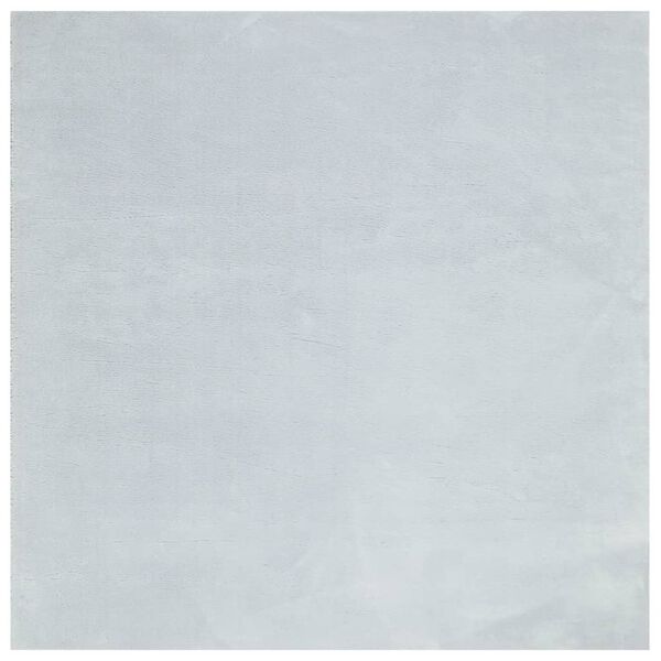 vidaXL Tappeto a Pelo Corto HUARTE Morbido e Lavabile Blu 240x240 cm