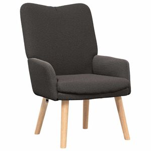 vidaXL poltrona Grigio scuro 63 x 67 x 94 cm