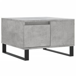 vidaXL Tavolino Salotto Grigio Cemento 55x55x36,5 cm Legno Multistrato