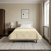 vidaXL Duvet Estivo Crema 135 x 220 cm Microfibra e Fleece Teddy