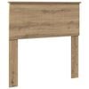 vidaXL Testiera Rovere artigianale Legno ingegnerizzato