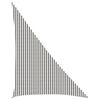 vidaXL Telo Ombra 4 x 5 x 6,8 m HDPE Triangolare