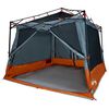 vidaXL Tenda interna Grigio e arancione 291 x 291 x 240 cm taffet&agrave;