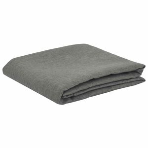 vidaXL Tovaglia da Tavolo Quadrato Grigio Chiaro 140 x 140 cm
