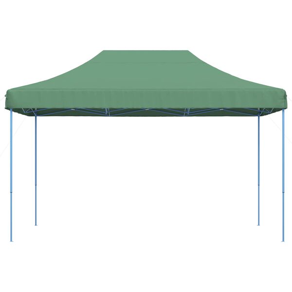 vidaXL Tenda da Festa Pieghevole Pop-Up Verde 292x292x315 cm
