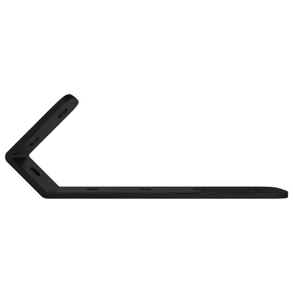 vidaXL Ganci 2 pcs Nero M5 x 110 mm Ferro