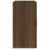 vidaXL Mobile Pensile Rovere Marrone 60x30x60 cm Legno Multistrato