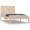 vidaXL Giroletto senza Materasso 100x200 cm in Legno Massello di Pino