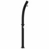 vidaXL Doccia Solare con Doccetta 20 l PVC, ABS, Lega di zinco Nero