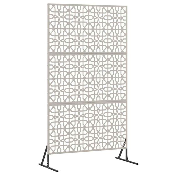 vidaXL Schermo per Privacy Grigio 100 x 50 x 180 cm