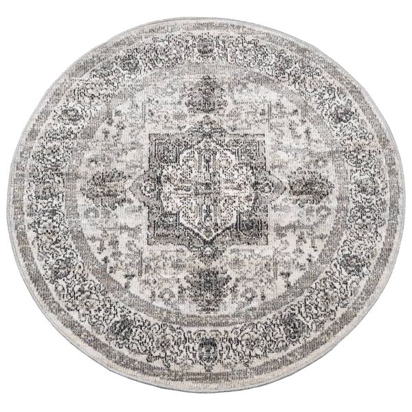 vidaXL Tappeto ARBIZU Interni e Esterni Design Vintage &Oslash; 120 cm