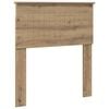 vidaXL Testiera Rovere artigianale Legno multistrato