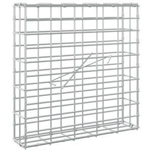 vidaXL Gabione con Filo da 5 mm e Rete da 5x10 cm 50x10x50 cm