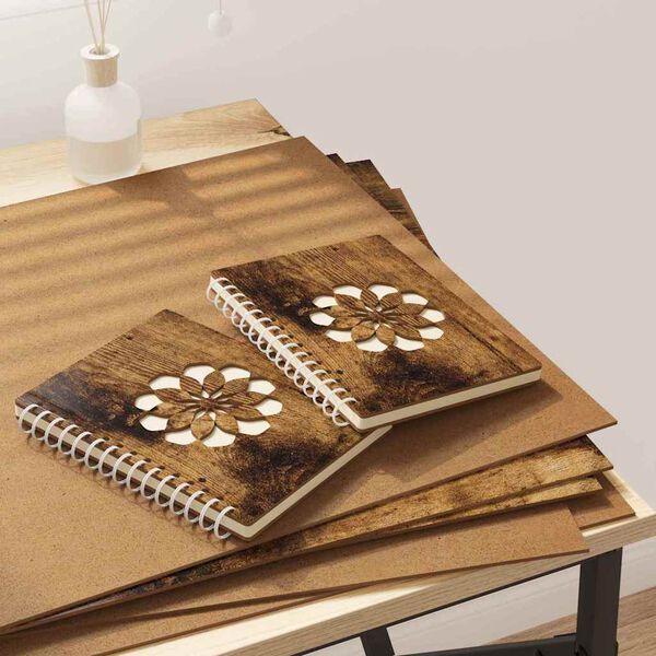 vidaXL Pannelli decorativi 12 pcs Rovere fumé 40 x 60 x 0.27 cm