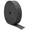 vidaXL Rotolo di Granulato in Gomma Nero 1000 x 10 x 1 cm Gomma
