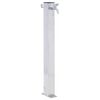 vidaXL Colonna d'Acqua da Giardino 40 cm Acciaio Inox Quadrato