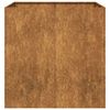 vidaXL Fioriera Arrugginita 80x80x80 cm in Acciaio Corten
